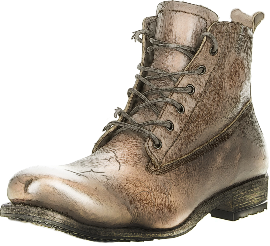 Diese auffälligen Stiefel brachten die Polizei auf die Spur eiens mutmaßlichen Vergewaltigers