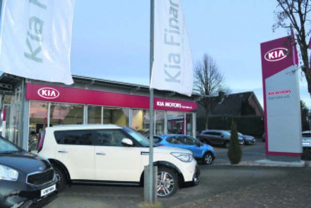 Anfang Juli eröffnete das Tostedter Autohaus John seine KIA-Vertretung