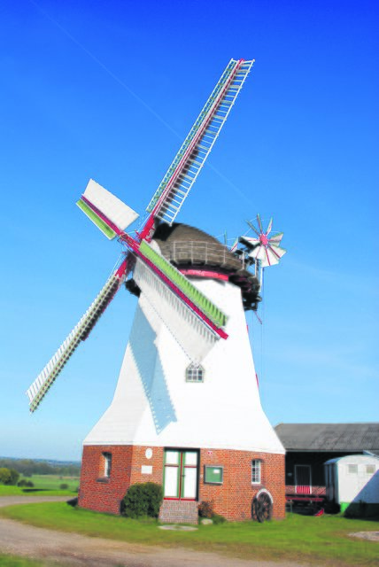 Wurde 1897 erbaut: die Eyendorfer Windmühle