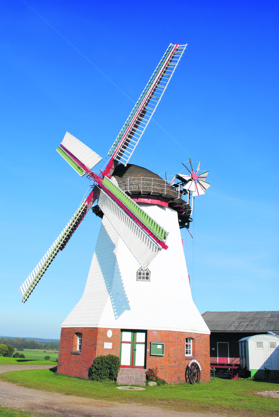 Wurde 1897 erbaut: die Eyendorfer Windmühle