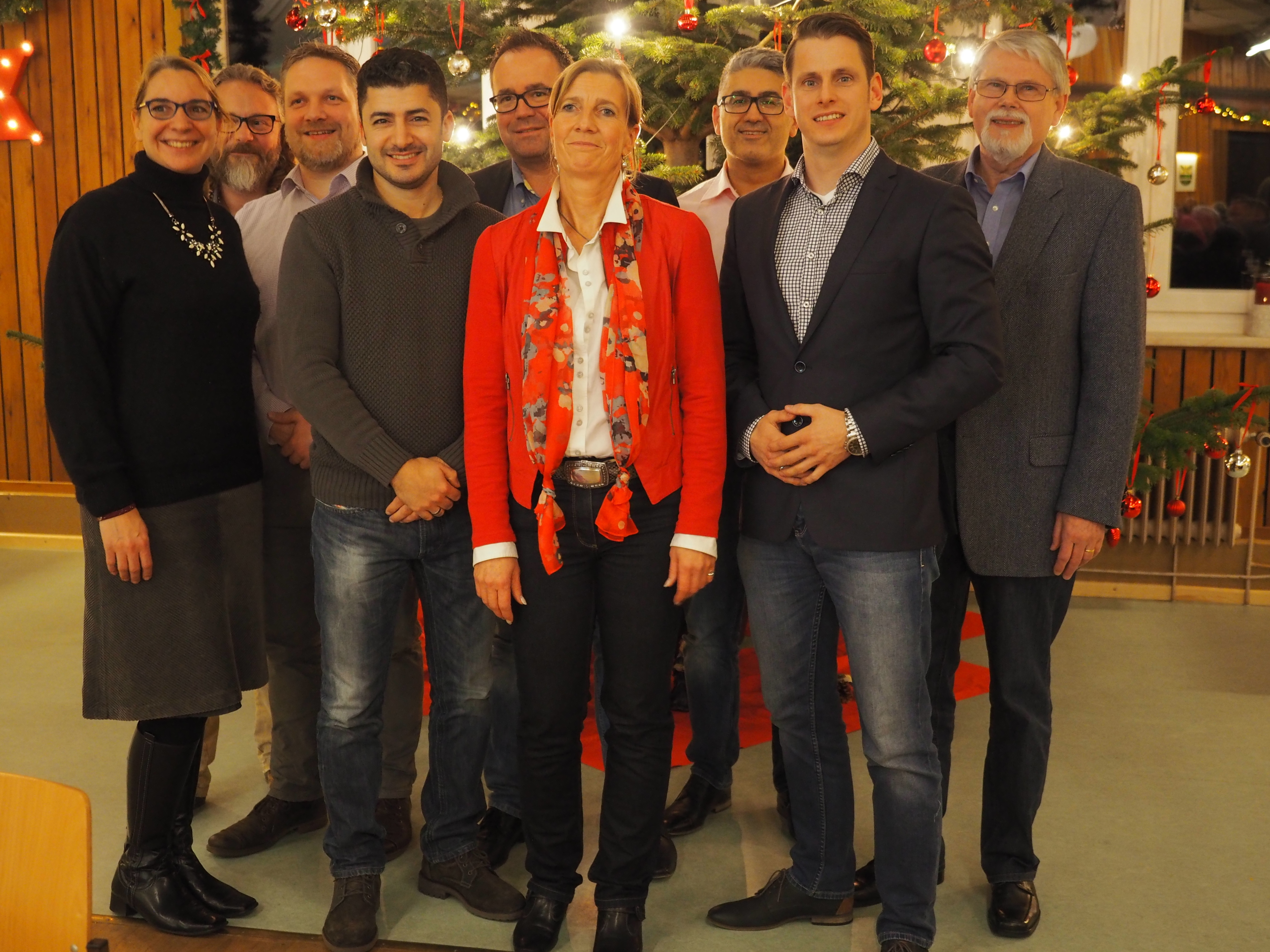 CDU-Vorsitzende Sybille Kahnenbley (Mitte) im Kreise ihrer Vorstandskollegen
