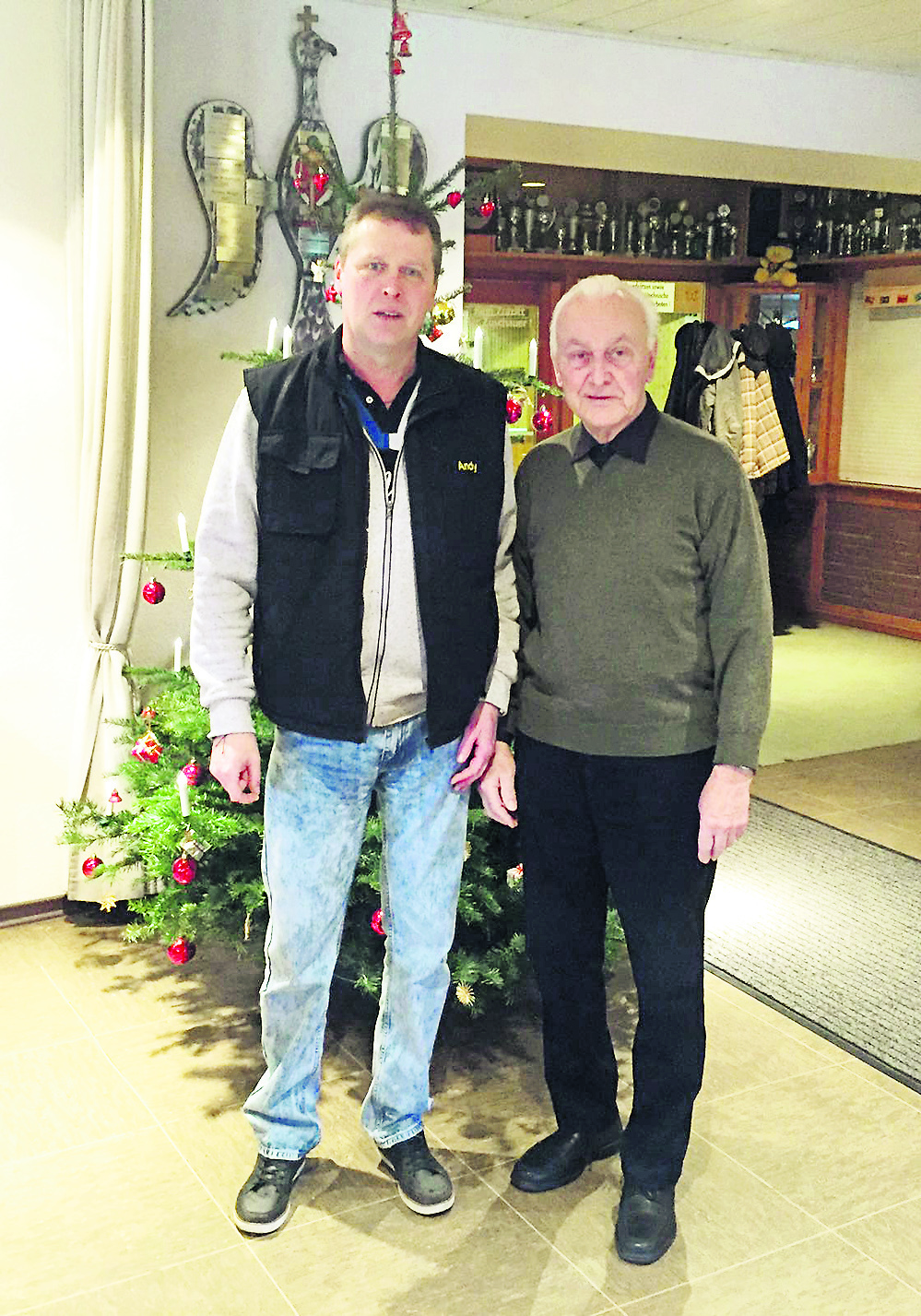 Erfolgreich: "König der Könige" Andreas Röhrs (li.) und der beste Adjutant Gerd Bostelmann