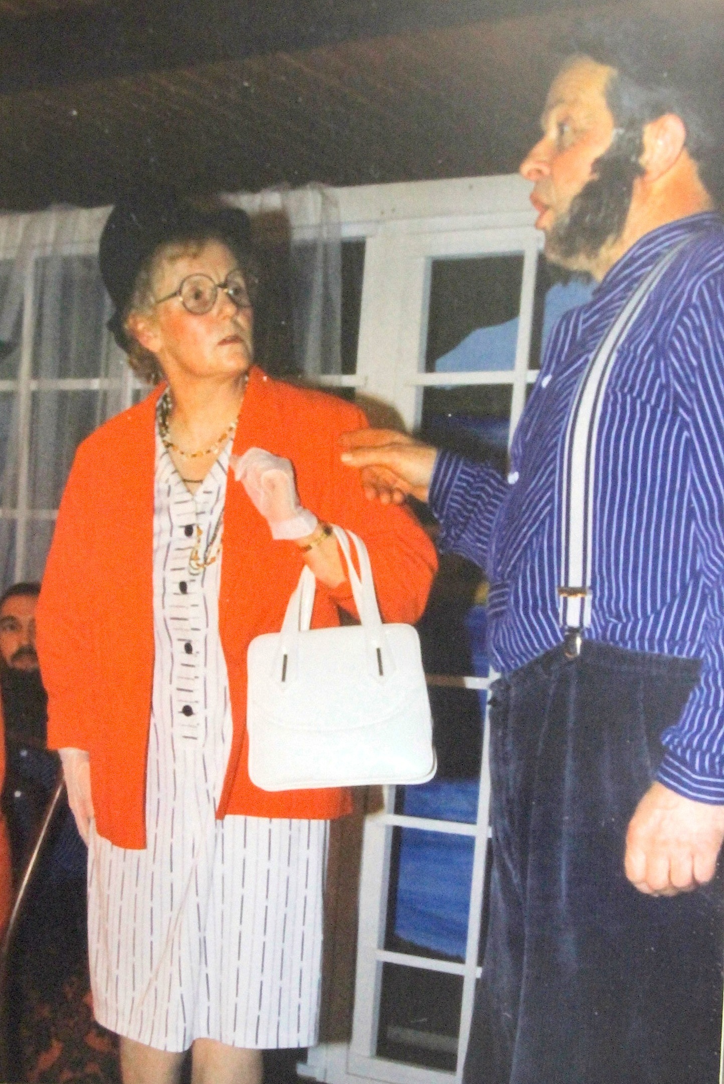 Anfang der 1990er Jahre: Erna (†) und Heinz Raap in dem Stück "Nachts auf St. Pauli"