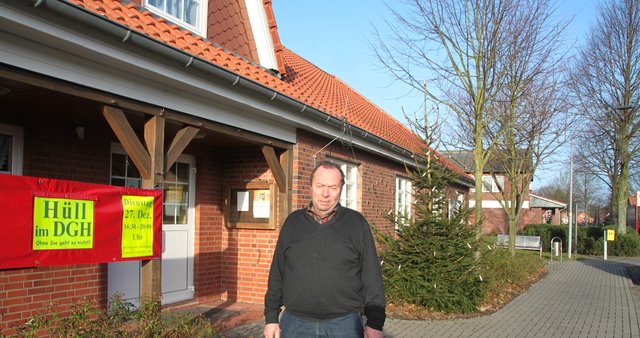 Gemeinschaftshaus-Obmann Günter Andreas