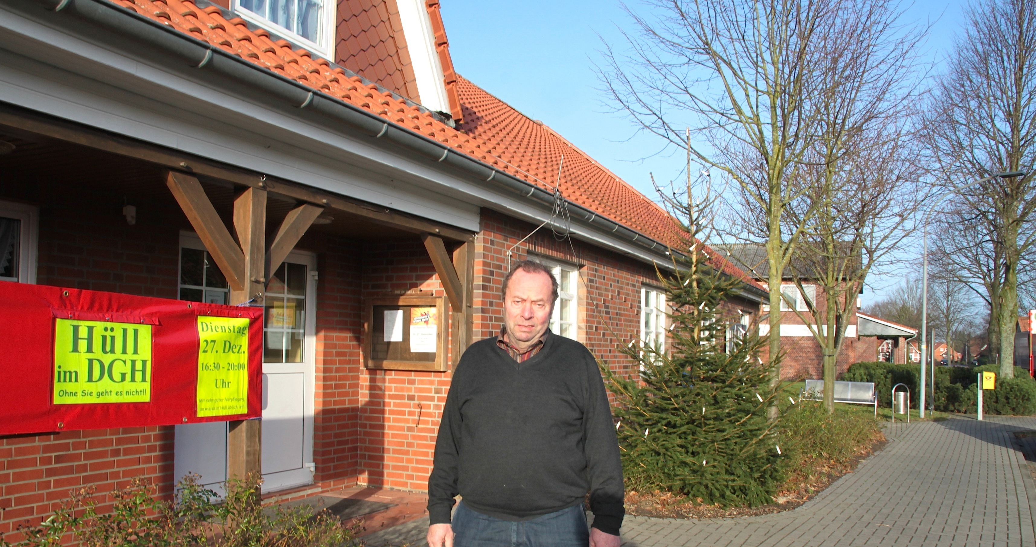 Gemeinschaftshaus-Obmann Günter Andreas