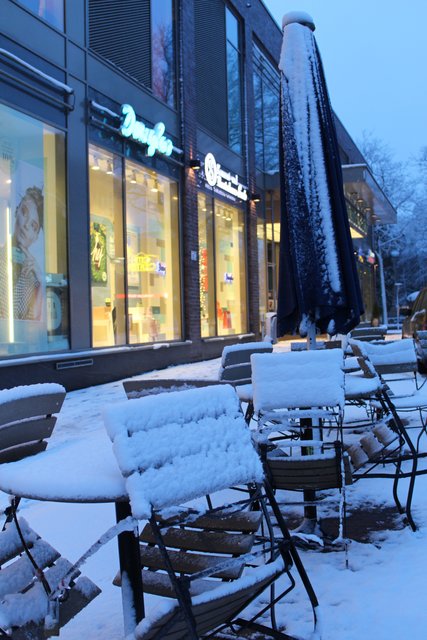 Buchholz war am Freitagmorgen fest in Winterhand