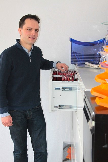 Matthias Lauer und seine Mitarbeiter verwalten knapp 100 Post-Adressen von Wohnungslosen
