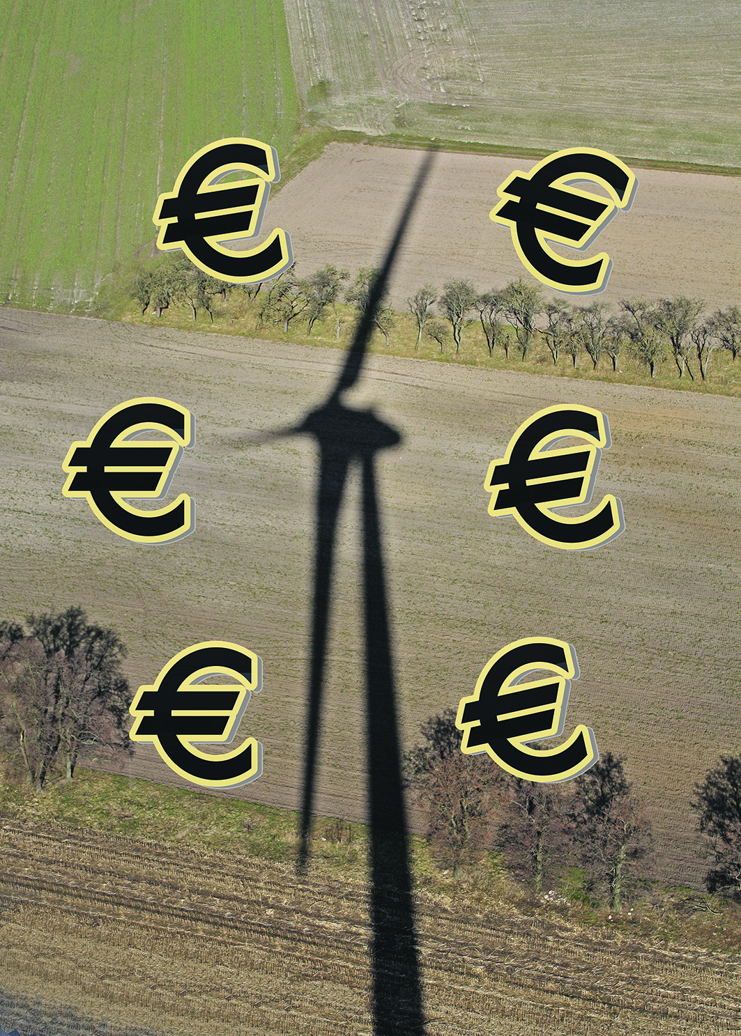 Bei einem Windrad geht es für Investoren und auch für Grundstückseigentümer um viel Geld