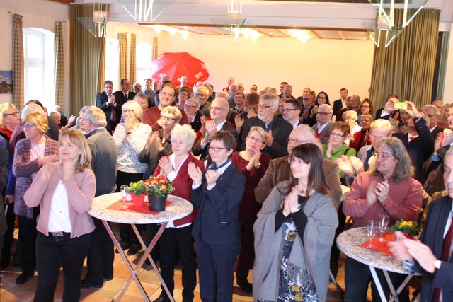 Etwa 200 Gäste kamen zum Neujahrsempfang der SPD nach Hanstedt