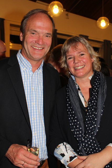 Verstehen sich gut: Waldklinik-Chef Hans-Heinrich Aldag und „Kunstnetz“-Vorsitzende Stefanie Busch