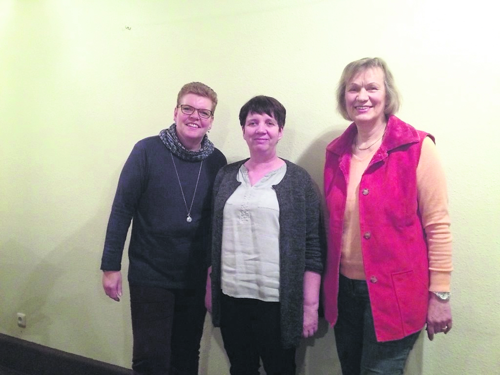 Das neue Leitungsteam (v. li.): Petra Husfeldt, Dr. Cornelia Werner und Karin Meissler