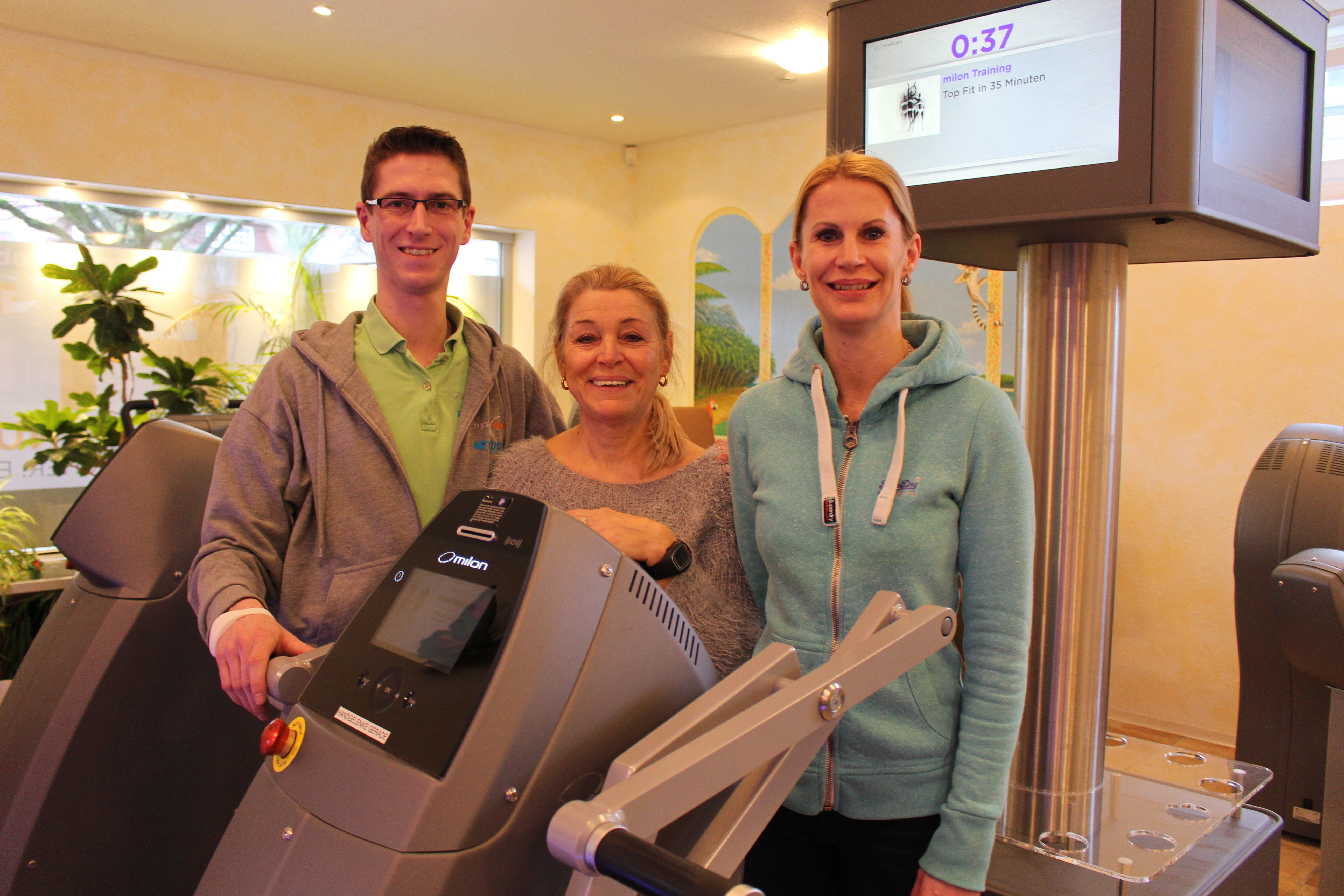 Haben die Gesundheit ihrer Kunden stets im Blick (v. li.): Martin Werner, Birgit Gutke und Katrin Werner