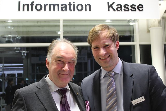 Die Gastgeber: Werner und Martin Leuchtenberger vom Autohaus STADAC