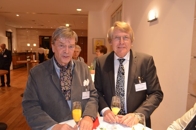 Claus Juraschek (li. JUP Architekten) und Hans-Peter Laudahn (Reifen Laudahn)