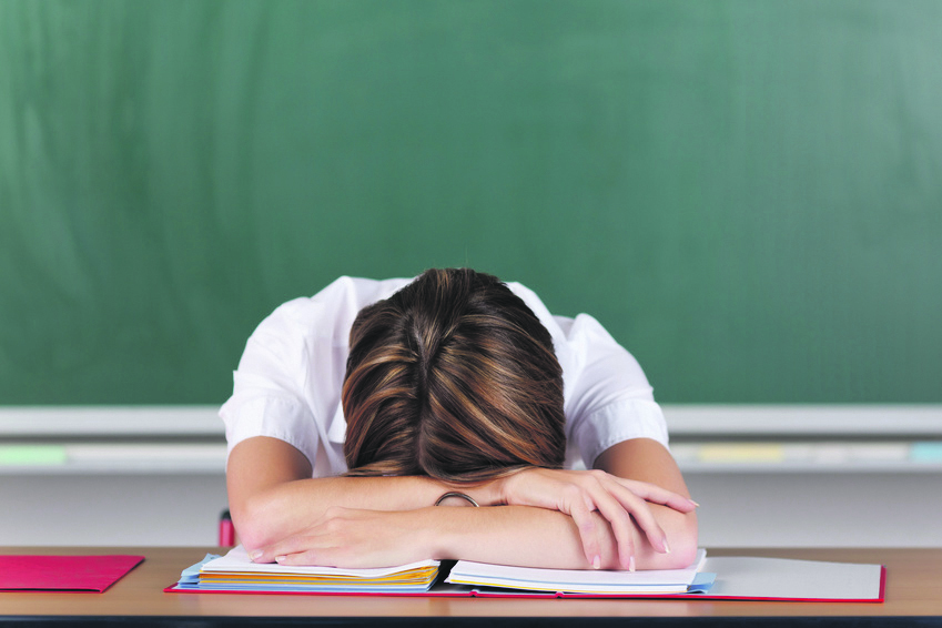 Die Situation an seiner Schule
lässt manchen Lehrer nur noch
verzweifeln (Symbolfoto)