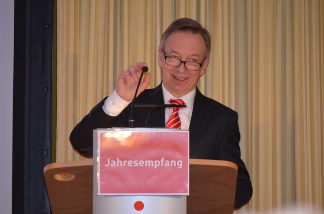 Heinz Lüers, Vorstandsvorsitzender der Sparkasse Harburg-Buxtehude