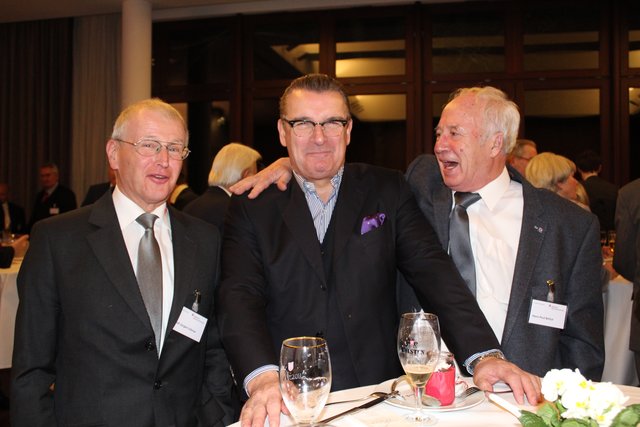 v. li.: Rolf-Jürgen Lützow, Lorenz Hünnemeyer und Hans Paul Bellut