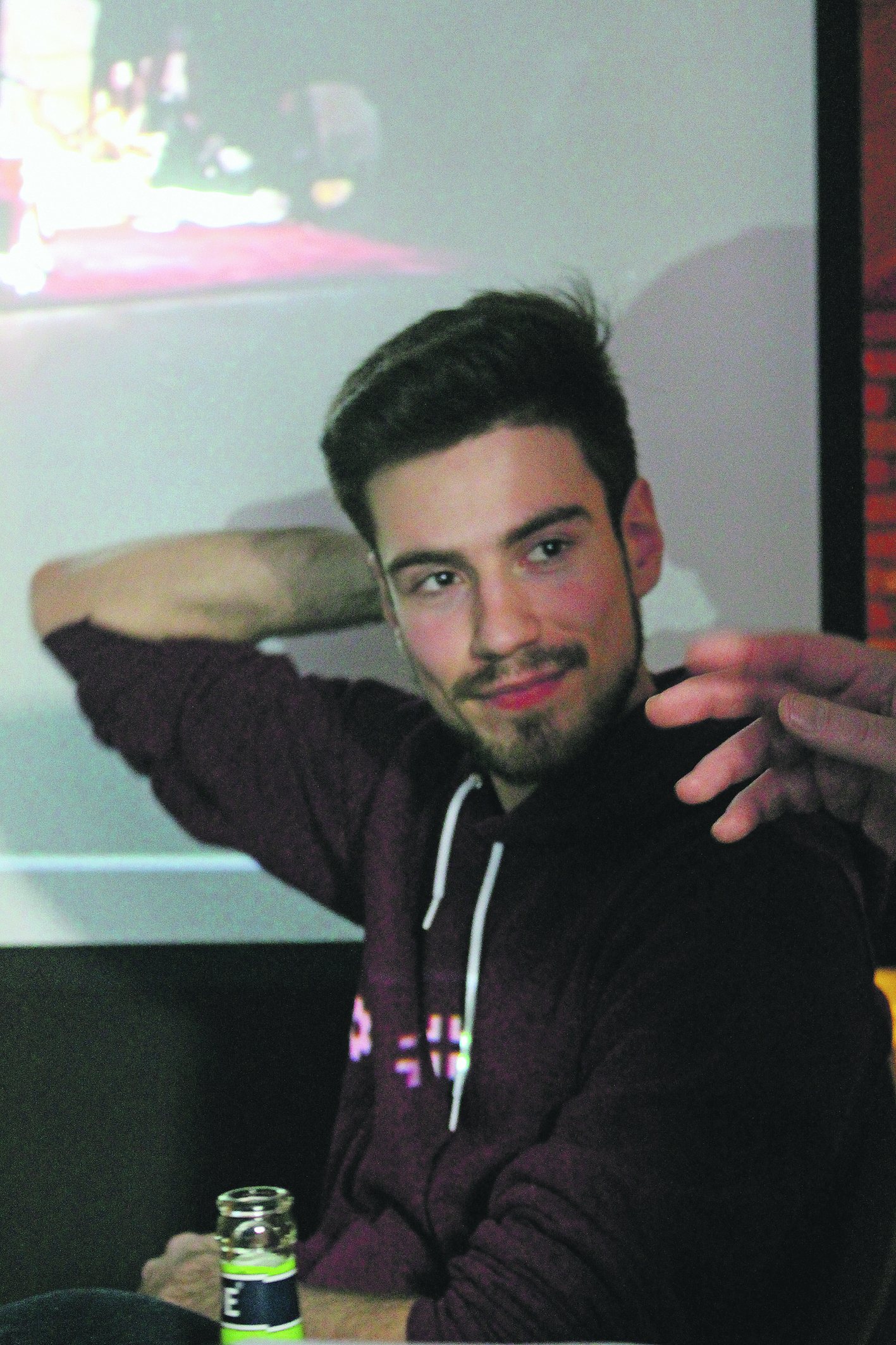 Jannik Graf, Regisseur, Schauspieler und Student, leitete den Poetry-Slam-Workshop