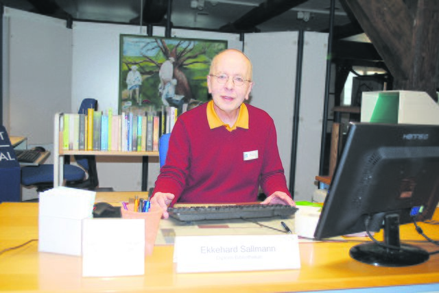 Ekkehard Sallmann geht davon aus, dass die Zahl der Ausleihen wieder ansteigen wird | Foto: thl