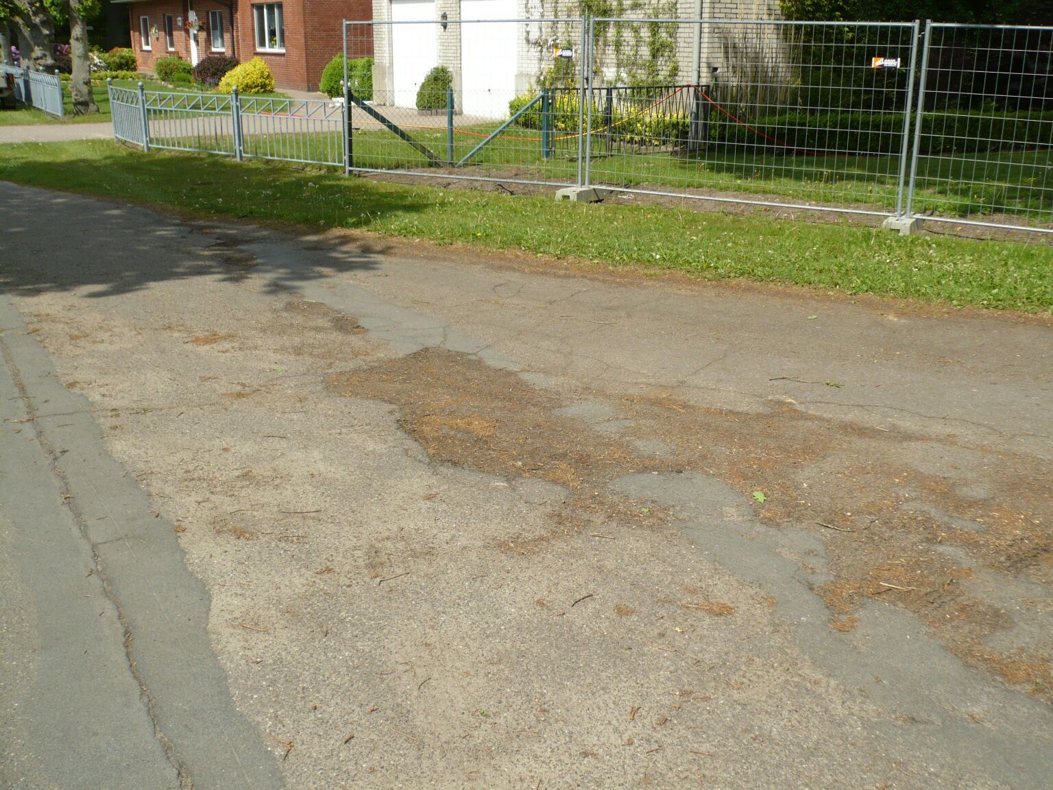 Foto: So sah der Wiesenweg vor der Sanierung aus