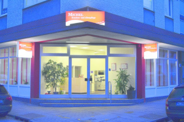 Die Kranken- und Altenpflege Mario Michel liegt 
zentral im Zentrum von  Harburg