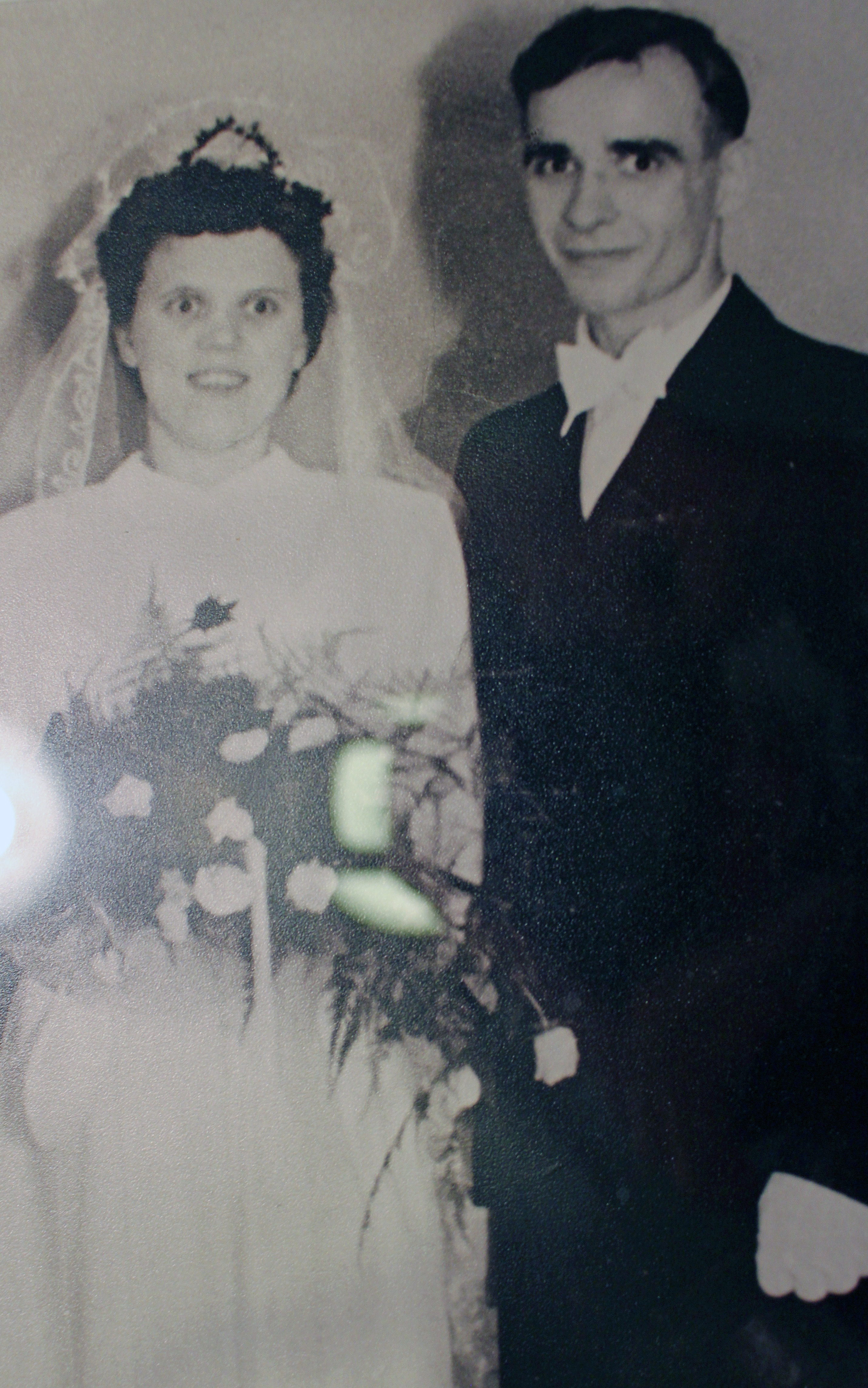Christa und Franz Landau im Jahr 1952
