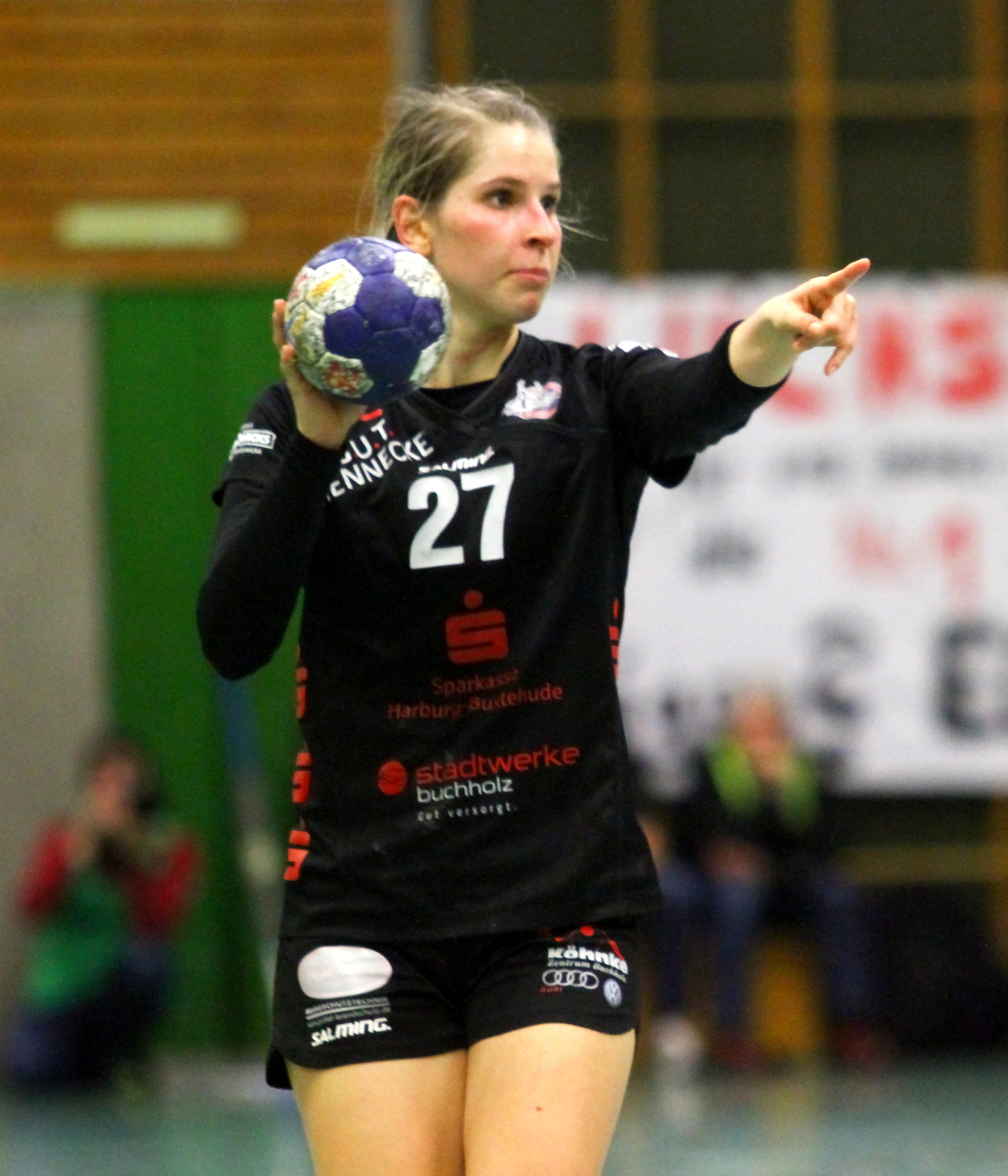 Pia Hildebrand steuerte acht Tore zum Auswärtserfolg der "Luchse" bei