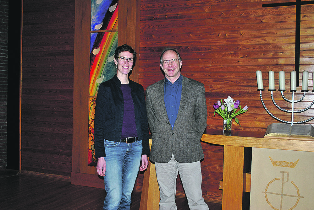 Freuen sich auf die Zusammenarbeit: Pastorin Christina Torrey und Pastor Ulrich Hahn