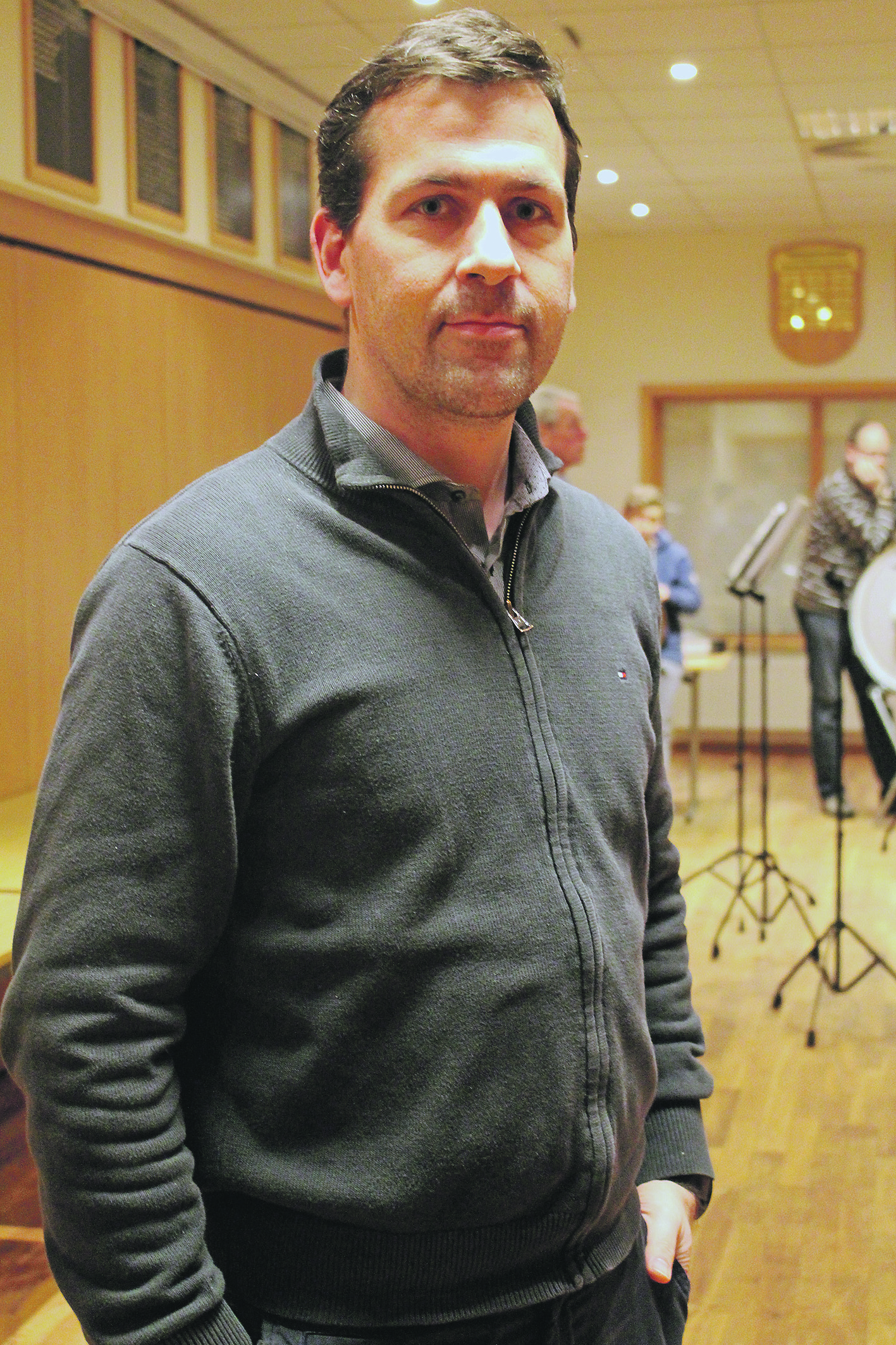 "Wir wollen zeigen, was wir können": Spielmannszugleiter Stefan Hauschild