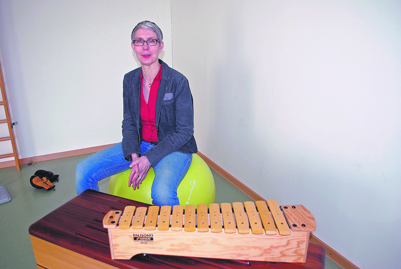 Ursula Poethkow im Therapieraum der neuen Autismus-Ambulanz der Lebenshilfe Buxtehude