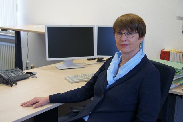 Trotz der hohen Arbeitsbelastung bleibt Susanne Lang gelassen