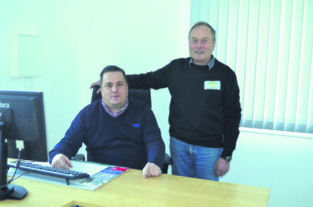 Rolf Bardowicks (re.) und sein Sohn Mirco Bardowicks