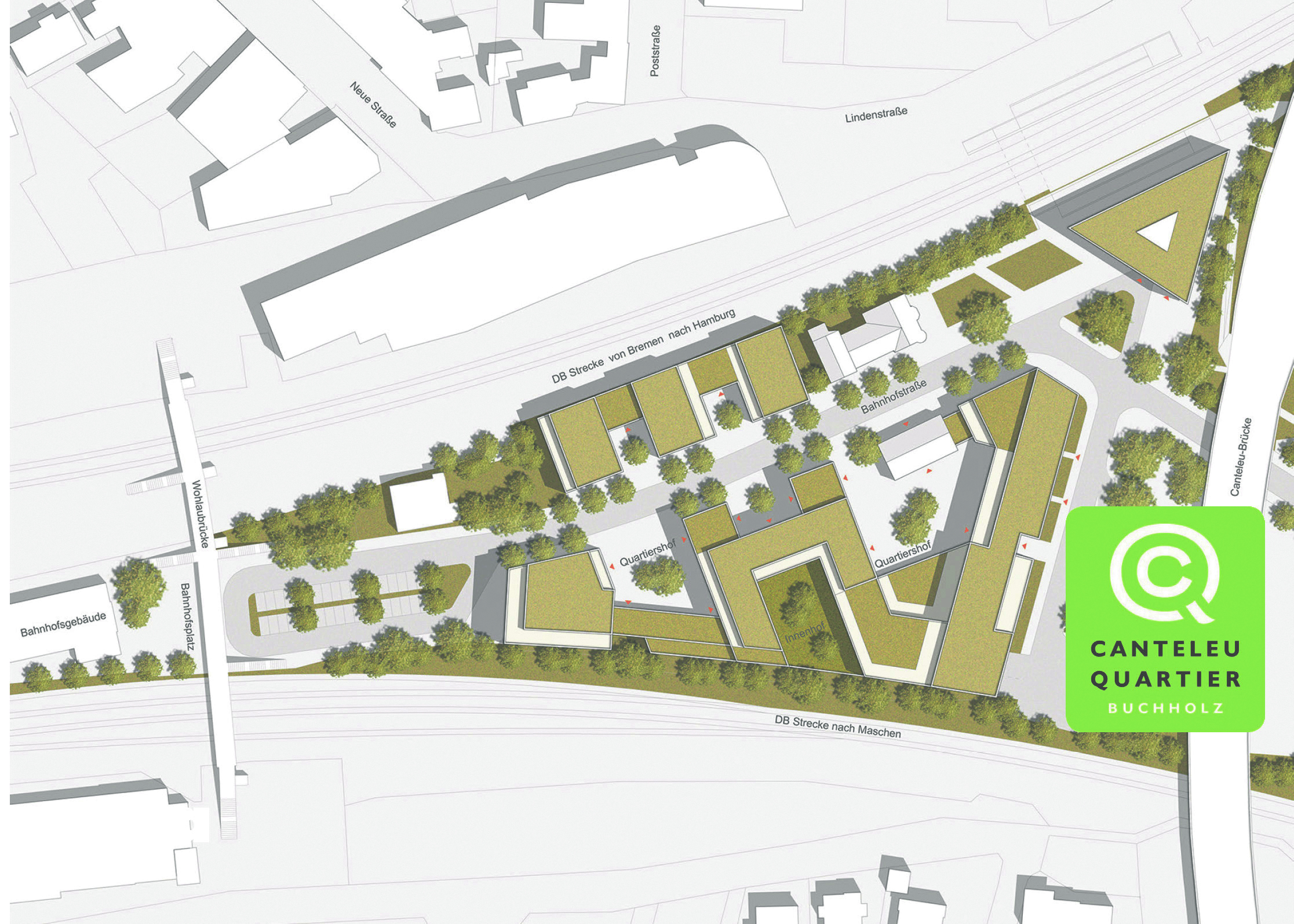 So sehen die neuen Planungen für das "Canteleu-Quartier" aus