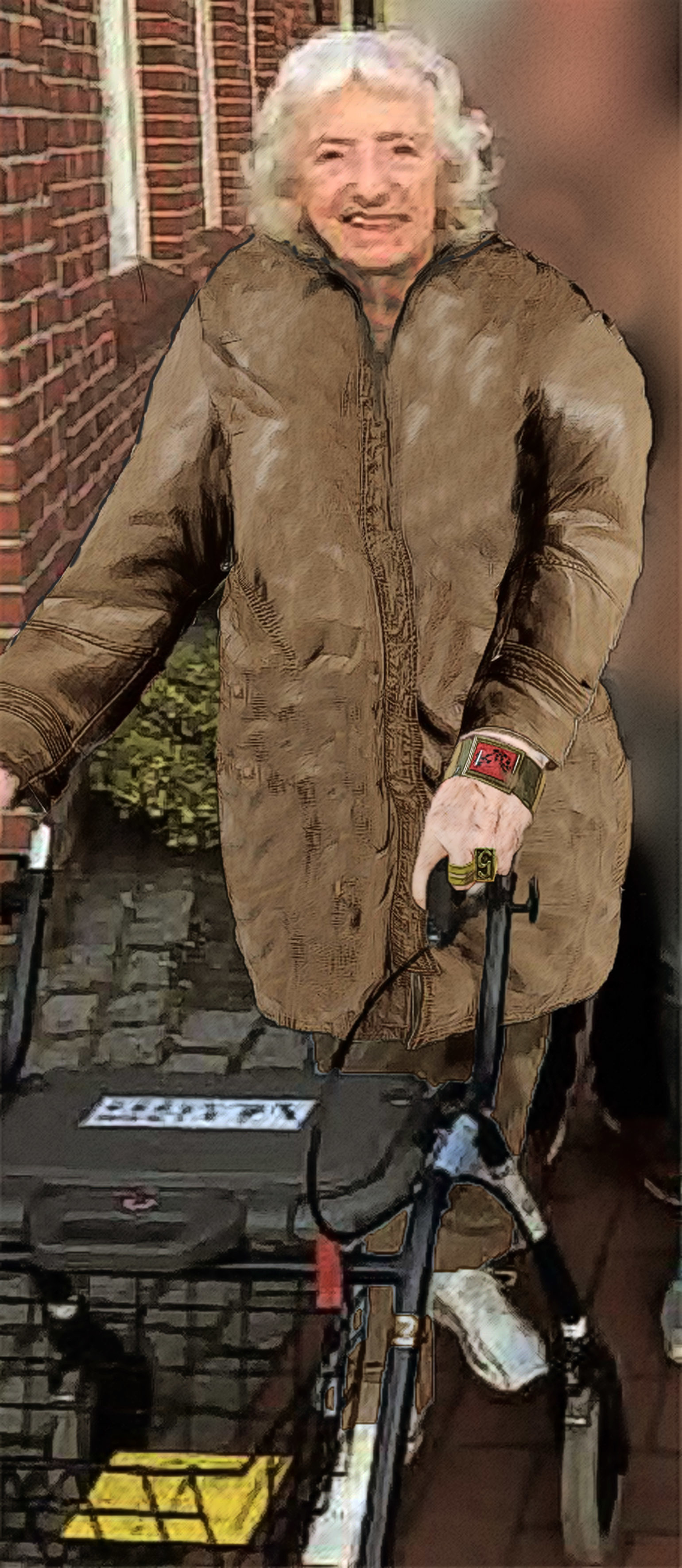 So sah die Vermisste aus, als sie am vergangenen Donnerstag verschwand. Ein Polizeizeichner hat das Bild erstellt