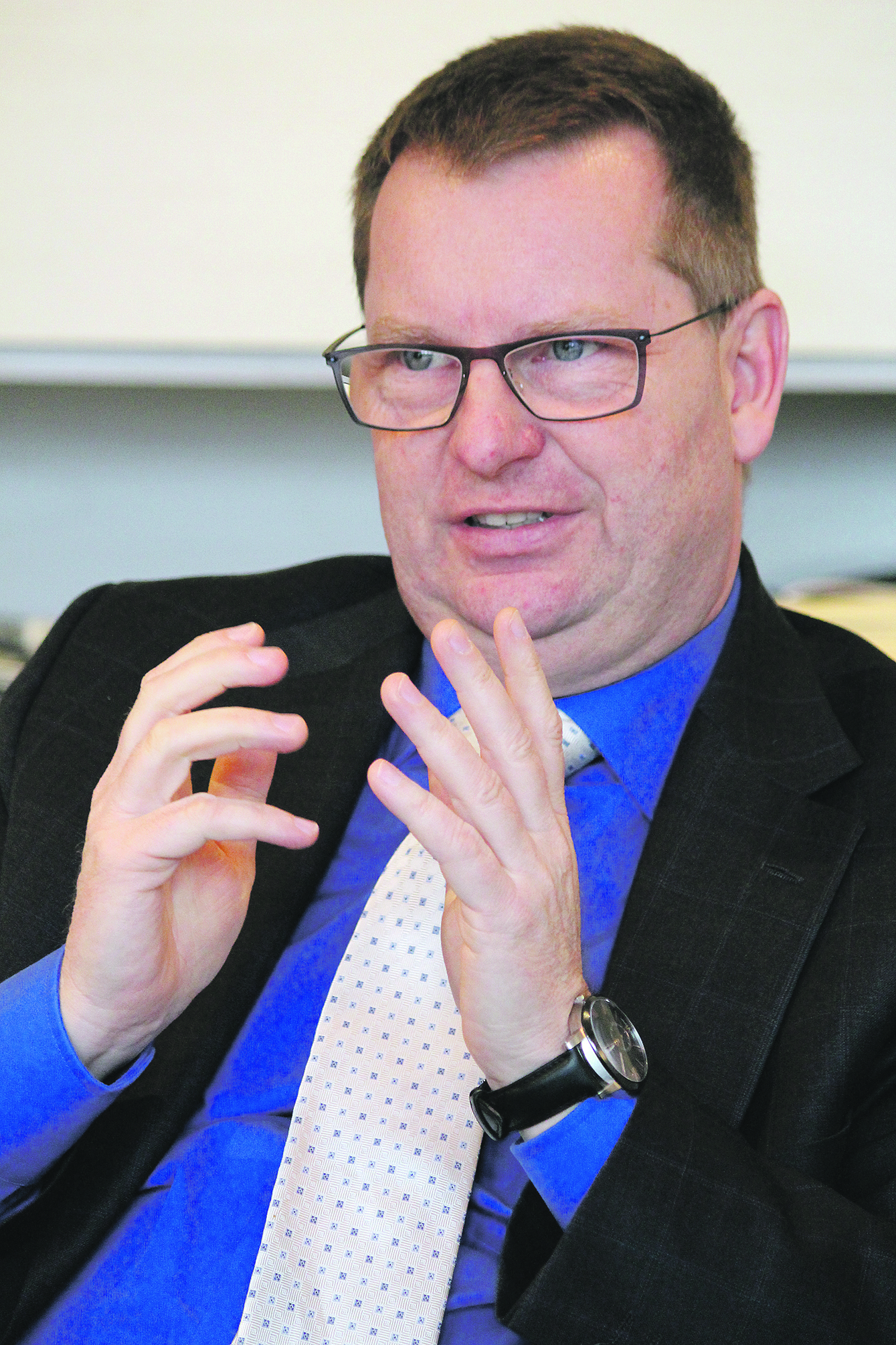 Sehen eine IHK-Fusion als Chance: Präsident Olaf Kahle...