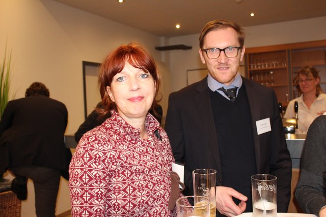 Iris Wolf und Thorsten Lange