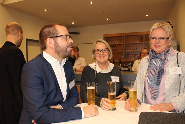Christoph Frenzel, Arnhild Biesenbach und Astrid Bade