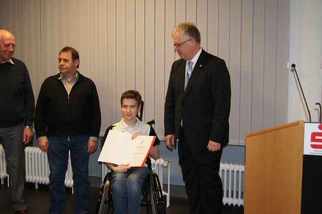 Tjark Liestmann vom Schützenverein Ladekop