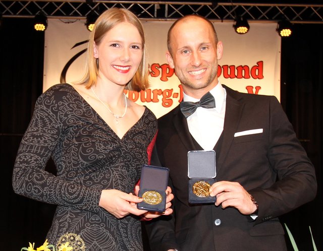Die Kanutin Kira Kubbe und der Turner Alexander Vogt sind die "Sportler des Jahres 2016"