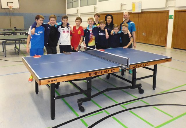 Die Tischtennisabteilung | Foto: Post SV