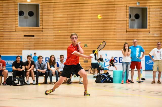 Sönke Kaatz ist beim Crossminton die Nummer Eins auf der Weltrangliste | Foto: Post SV