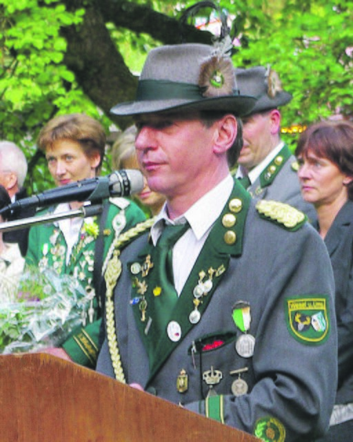 Matthias Schill ist Präsident des Weseler Schützenvereins