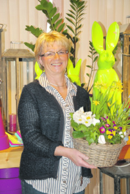 Rita Oelkers freut sich auf den Ostermarkt | Foto: Archiv/gb