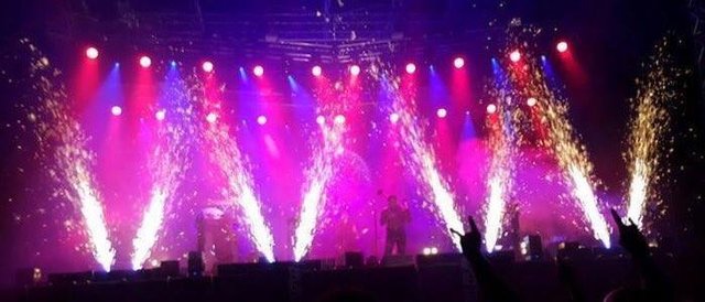 Bühnenfeuerwerk bei den "Wacken Winter Nights" | Foto: Thomas Müller