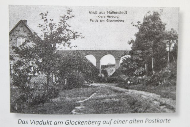 So sah das Viadukt in Hollenstedt einmal aus