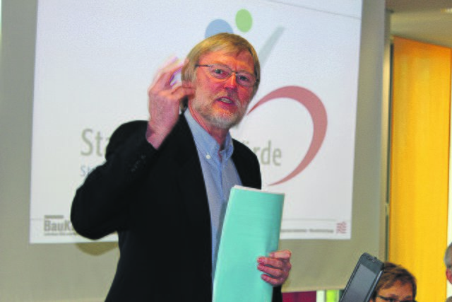 Lothar Tabery warb für den "mobilen Gestaltungsbeirat"