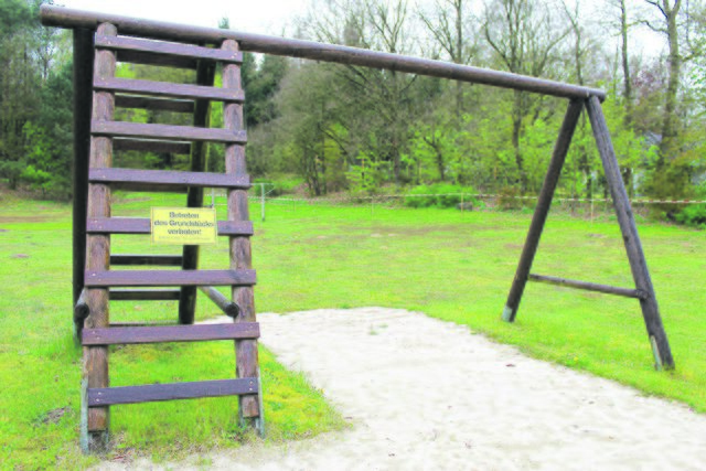 Die Altlast liegt ausgerechnet unter einem Spielplatz
