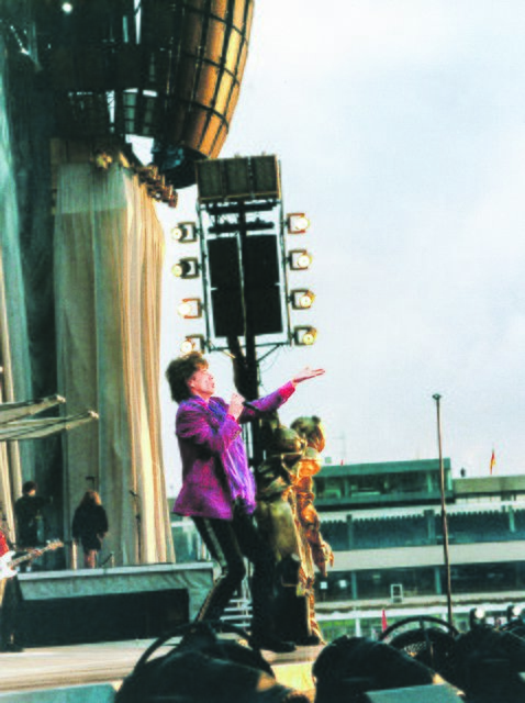 "Wir wollten die Rolling Stones unbedingt haben": Im September werden Mich Jagger & Co. - hier 1998 auf der Trabrennbahn Bahrenfeld - wieder in Hamburg rocken