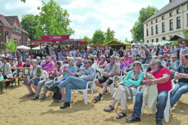 Der Frühlingsmarkt war an beiden Tagen bestens besucht