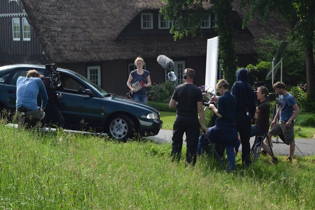 Tatort in Stelle: In Wuhlenburg wurden jetzt einige Szenen des Tatorts "Dunkle Zeit"